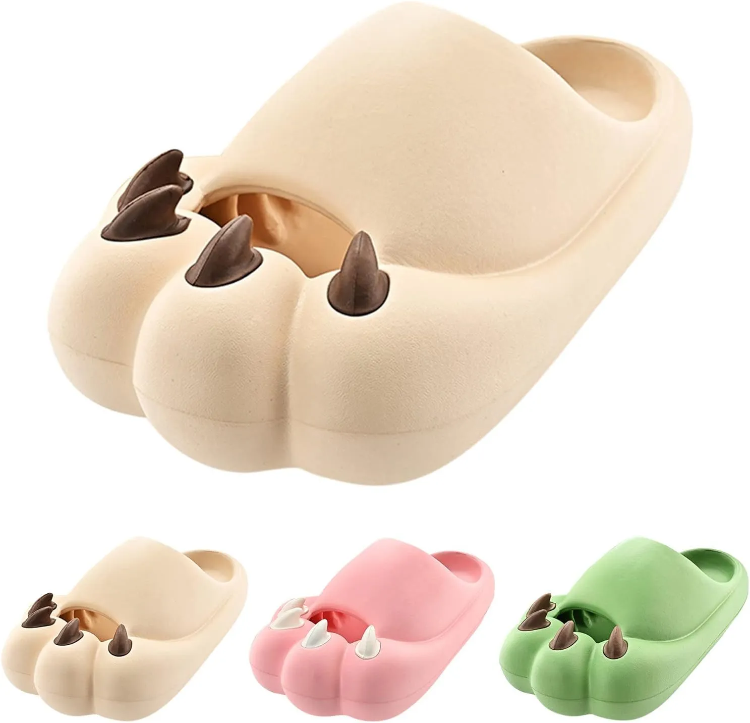 Shower Slides for Women with Drainage Hole Water Shoe Soft Soled Slides Lightweight Memory Foam Slide for Women