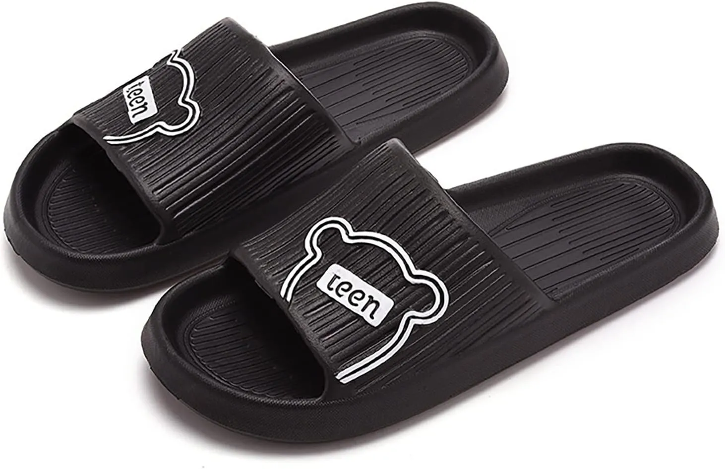 Slides for Men Shower Shoes Women Mens Slides Womens Lightweight Indoor Outdoor Bathroom Slippers