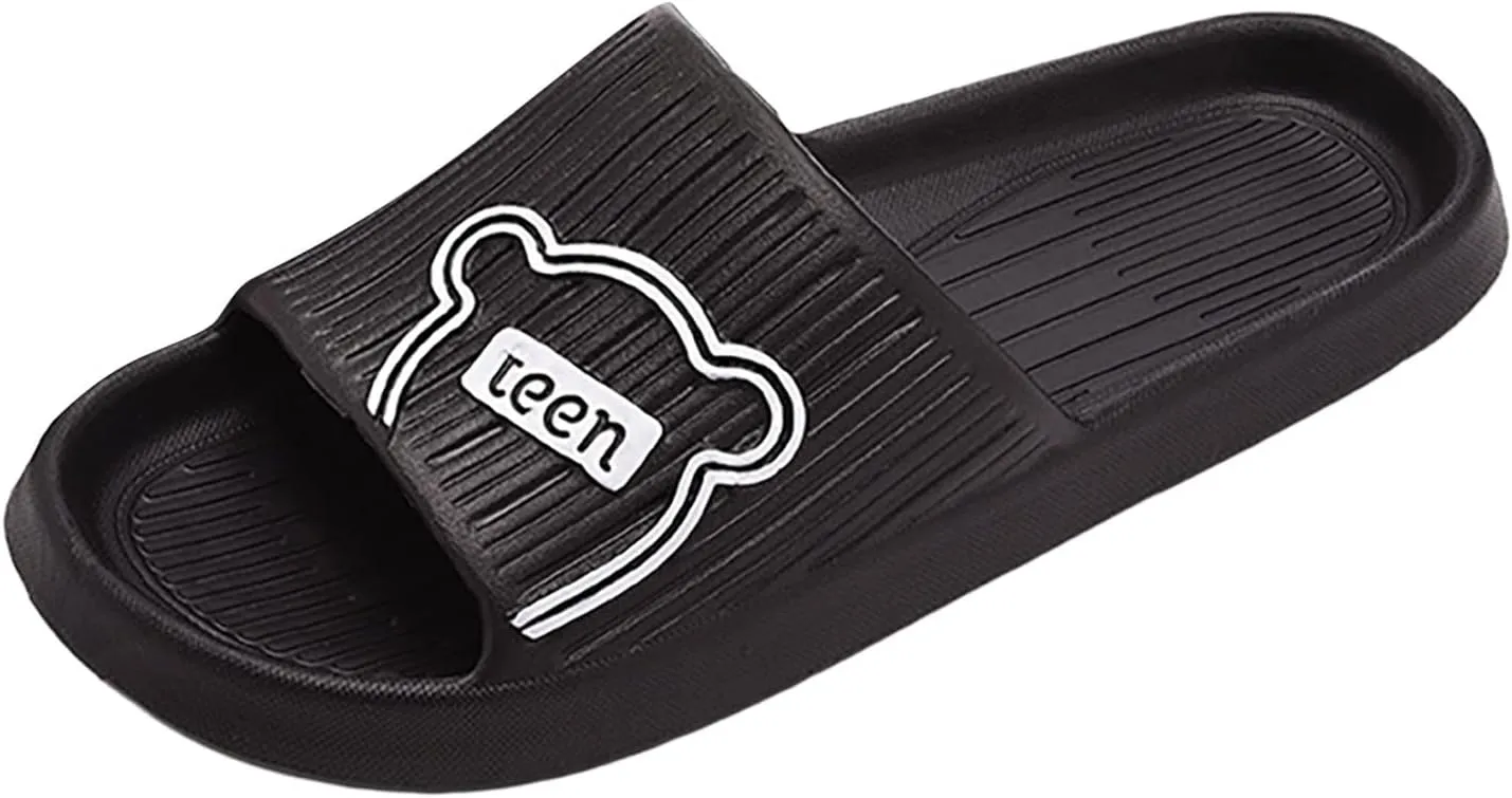 Slides for Men Shower Shoes Women Mens Slides Womens Lightweight Indoor Outdoor Bathroom Slippers