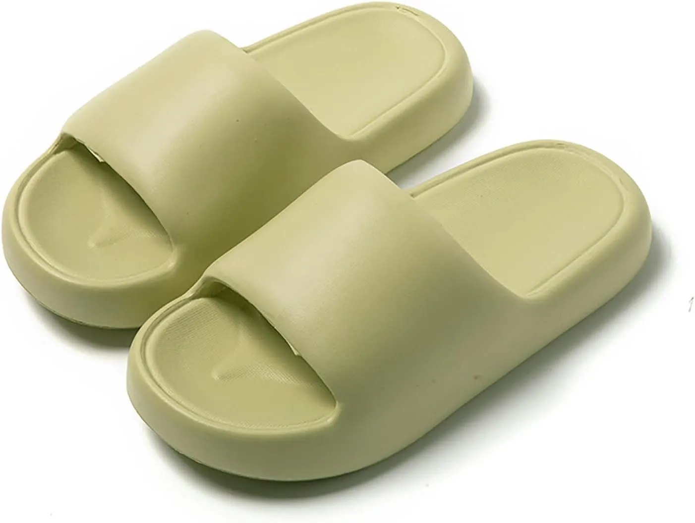 Summer Slides Sandals for Women Indoor Slides Bathroom Sandals Soft Soled Slides Shower Shoes for Women