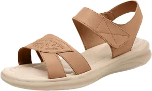 Summer Wedges for Women 2025 Arch Support Orthopedic Sandals Comfortable Slip On Walking Shoes Trendy Wide Width Sport Slides