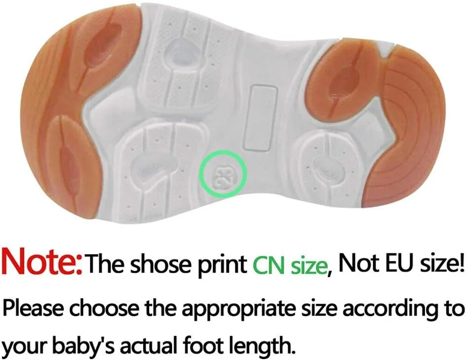 Toddler Dress Shoes Girls Toddler Kids Summer Girls Sandals Sport Shoes LED Baby Boys Luminous Baby (Pink, 2-2.5Years)