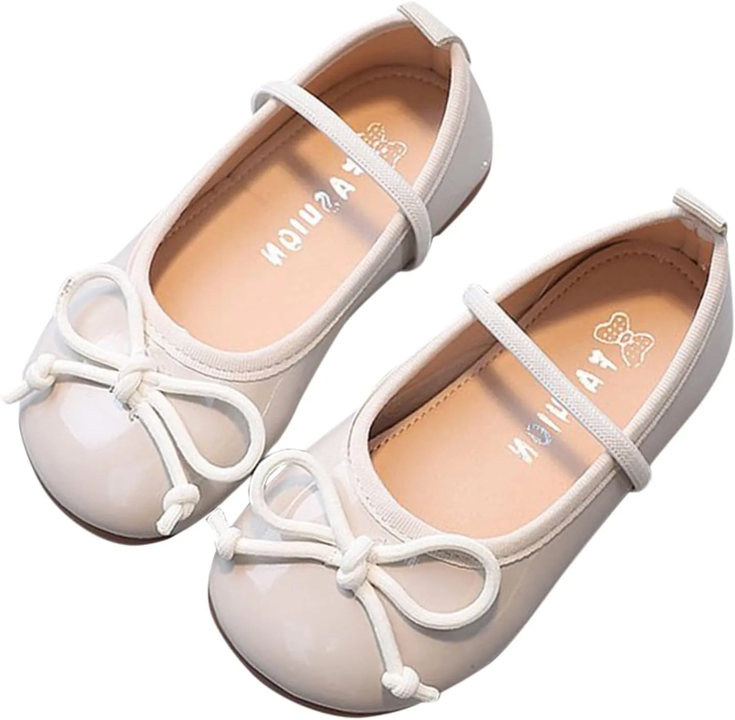 Toddler Girls Closed Toe Ankle Sandals with Strap Lace Mary Jane Shoes Princess Rubber Sole Soft Dance Sandals Fancy