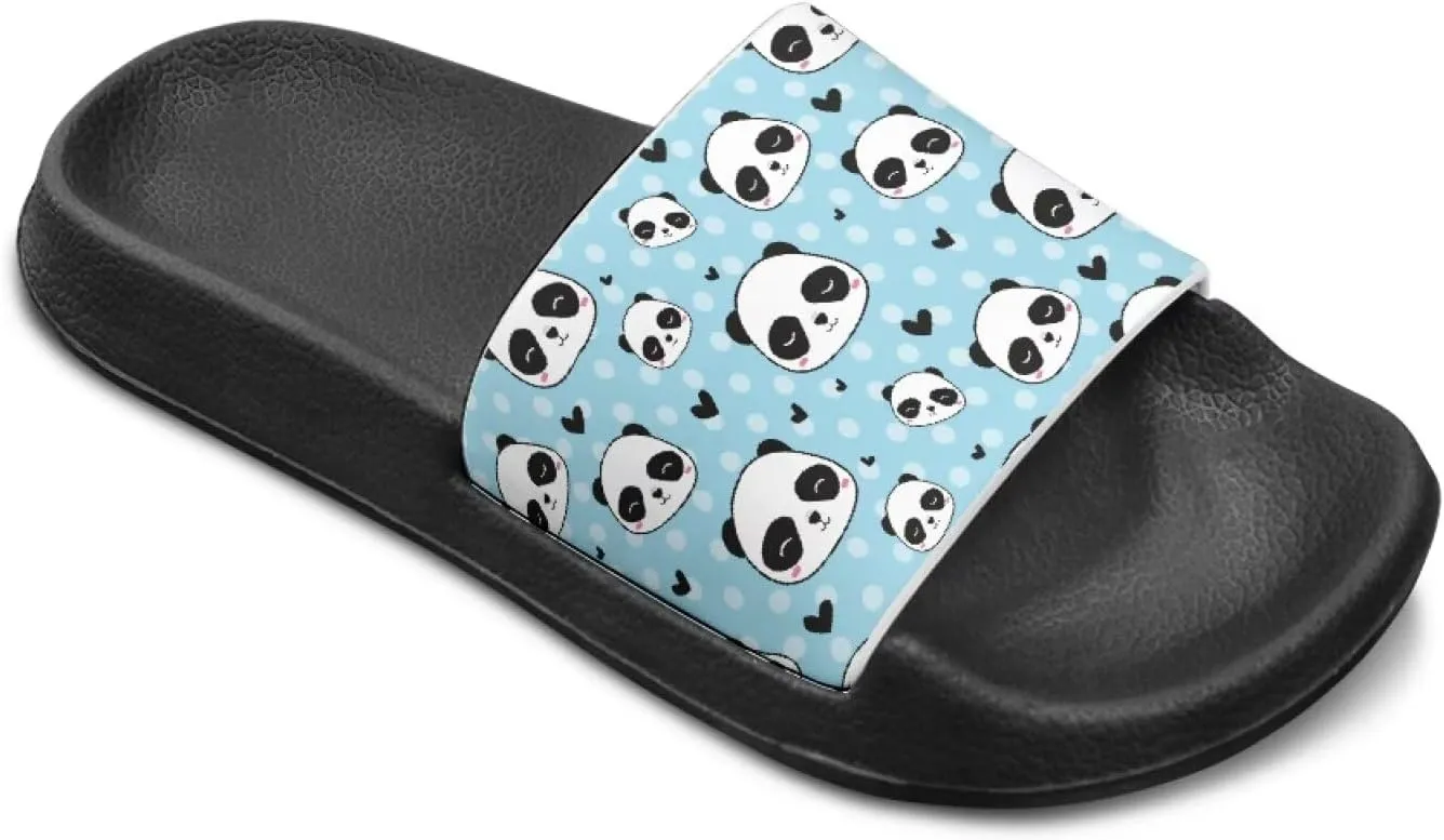 Toddler Sandals Comfy Sport Slides Non-slip Beach Slides Garden Slip On Shoes Water Friendly Bath Slippers