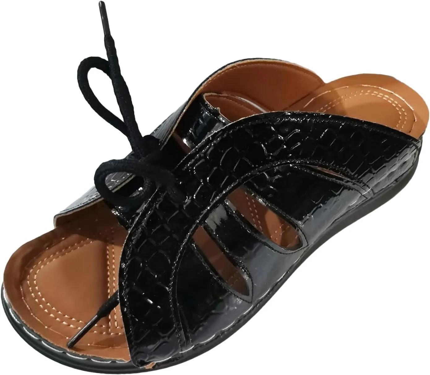 Vacation Sandals for Women Open Toe Flatform Fashion Slides Sandals Party Sandals Breathable Open Toe Sandals