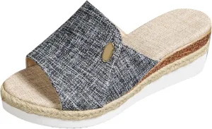 Wedge Cloud Slippers for Women Summer Outdoor Camping Walking Beach Sandals Slim Wedge Sandals Walking Sandals