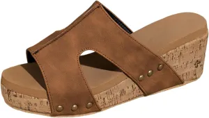 Wedge Cloud Slippers for Women Vacation Wedges Sandals Memory Foam Slides Casual Sandals Indoor Outdoor