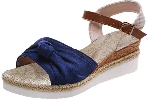 Wedge Sandals for Women Platform Open Toe Wedge Sandals Womens Comfortable Dressy Summer Sandal Orthopedic Sandals