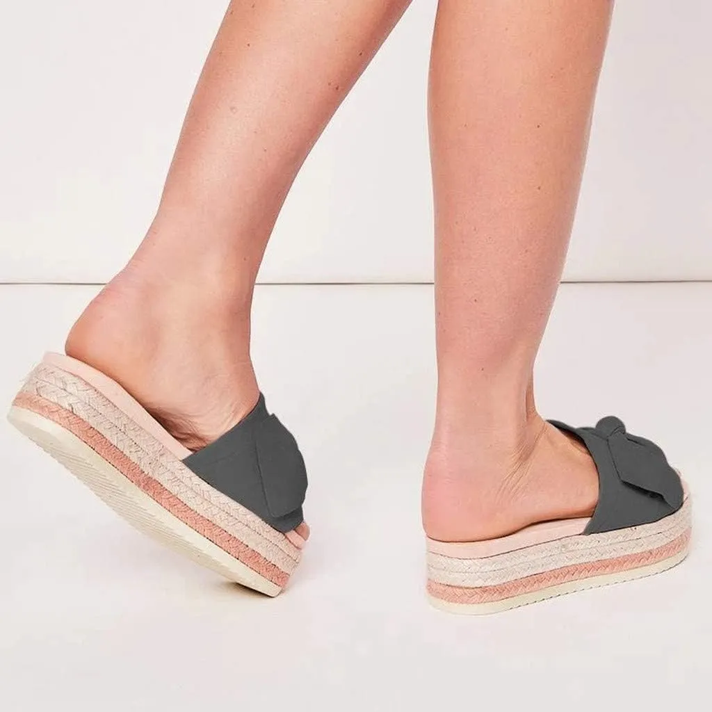 Wedge Sandals for Women Slip On Shoes Resistant Sole Slide Mules with Back Zipper and Open Toe for Casual Summer Breathable Wear Orthopedic Sandal Beach Dressy Flip Flops for Wide Toe 2025 Spring