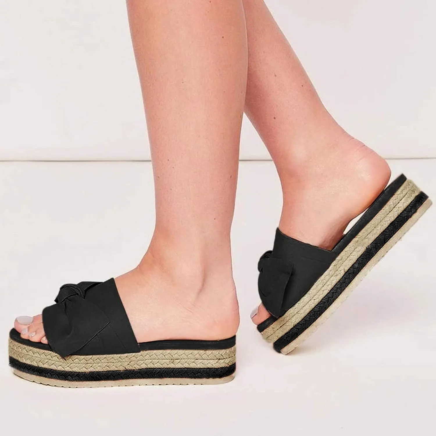 Wedge Sandals for Women Slip On Shoes Resistant Sole Slide Mules with Back Zipper and Open Toe for Casual Summer Breathable Wear Orthopedic Sandal Beach Dressy Flip Flops for Wide Toe 2025 Spring