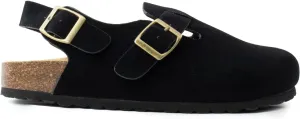 Wild Diva Womens Slingback Clogs Cork Footbed Sandals Comfort Mules with Arch Support Slip On Slippers