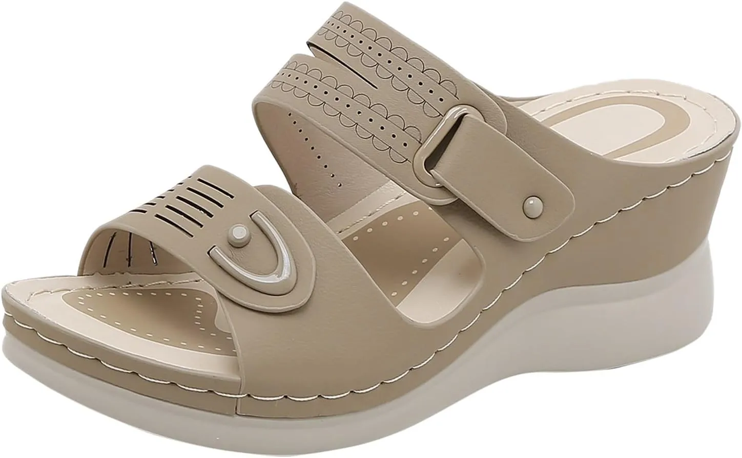 Women's Breathable Platform Sandals Comfortable Summer Platform Casual Dress Sandal Elegant Sandals for Women
