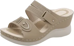 Women's Breathable Platform Sandals Comfortable Summer Platform Casual Dress Sandal Elegant Sandals for Women