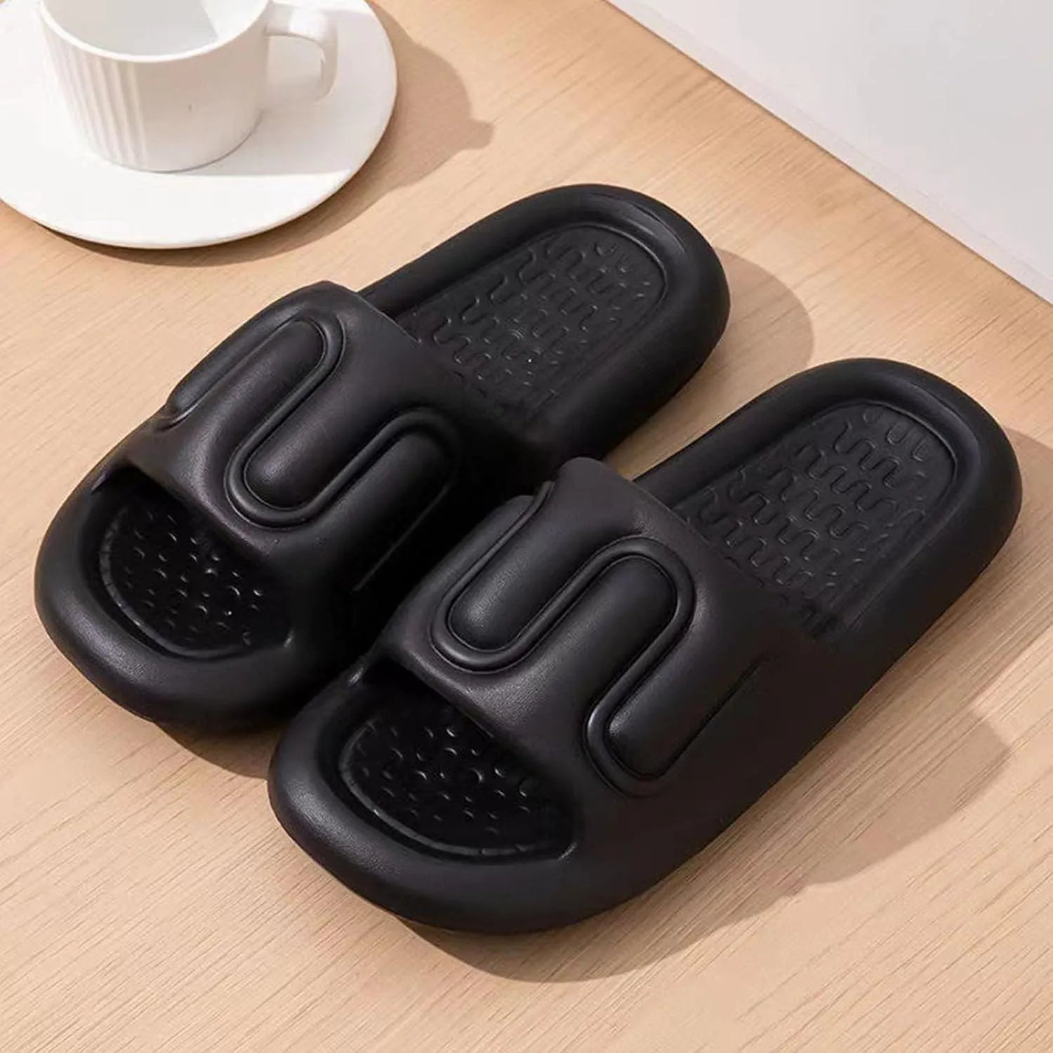 Women's Fashion Slippers Shower Slippers for Beach Showers Comfortable Slides Sandals Shower Shoes for Women