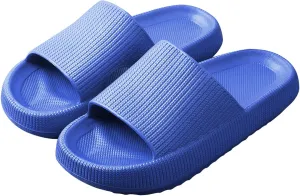 Women's Flat Slippers with Drainage Hole Water Shoe Breathable Slides Sandals Vacation Sandals for Women