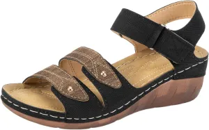 Women's Non Slip Slippers Summer Open Toe Wedges Sandals Casual Indoor Outdoor Arch Support Slippers
