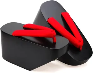 Women's Slippers Sandals Summer Womens Flip-flop Japanese Traditional Wooden Clogs Geta Outdoor Performances Sandals Dance Clog Platform High-heeled Shoes